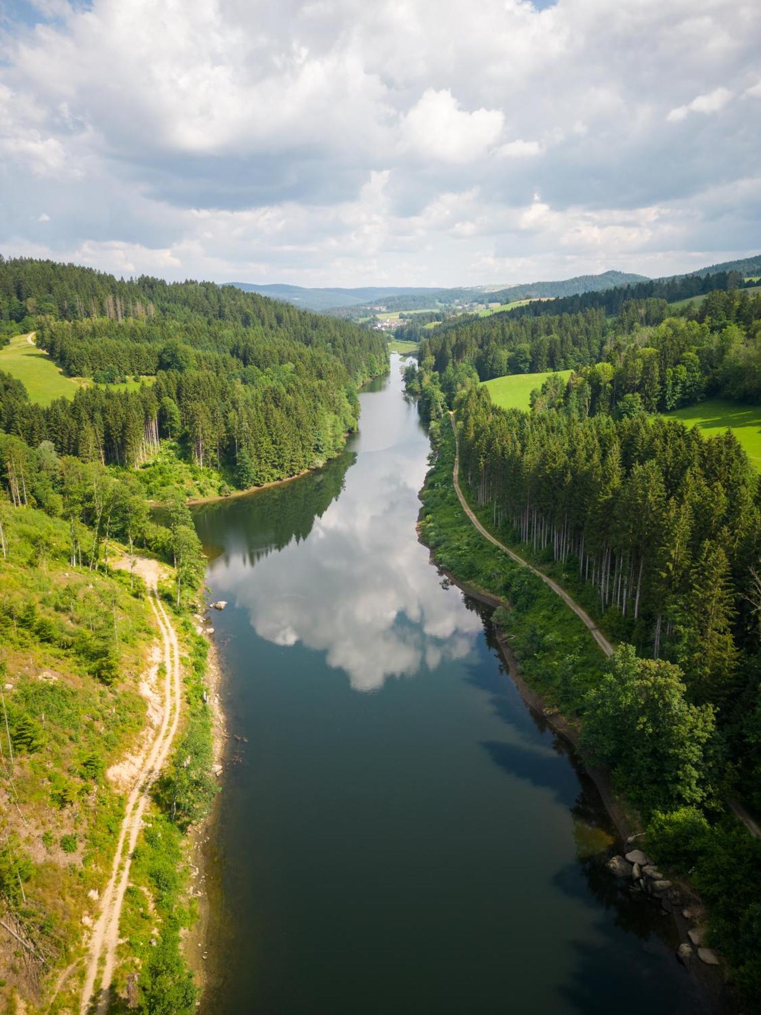 Apartmán Am Wildbach Bei Passau Saming Exteriér fotografie